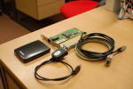 USB Serial/RS232, ISA 3Com Network Card, USB Hard Drive and USB A to Mini A Cable